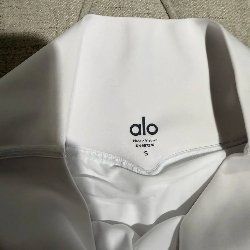 ALO Yoga Classic White Skirt